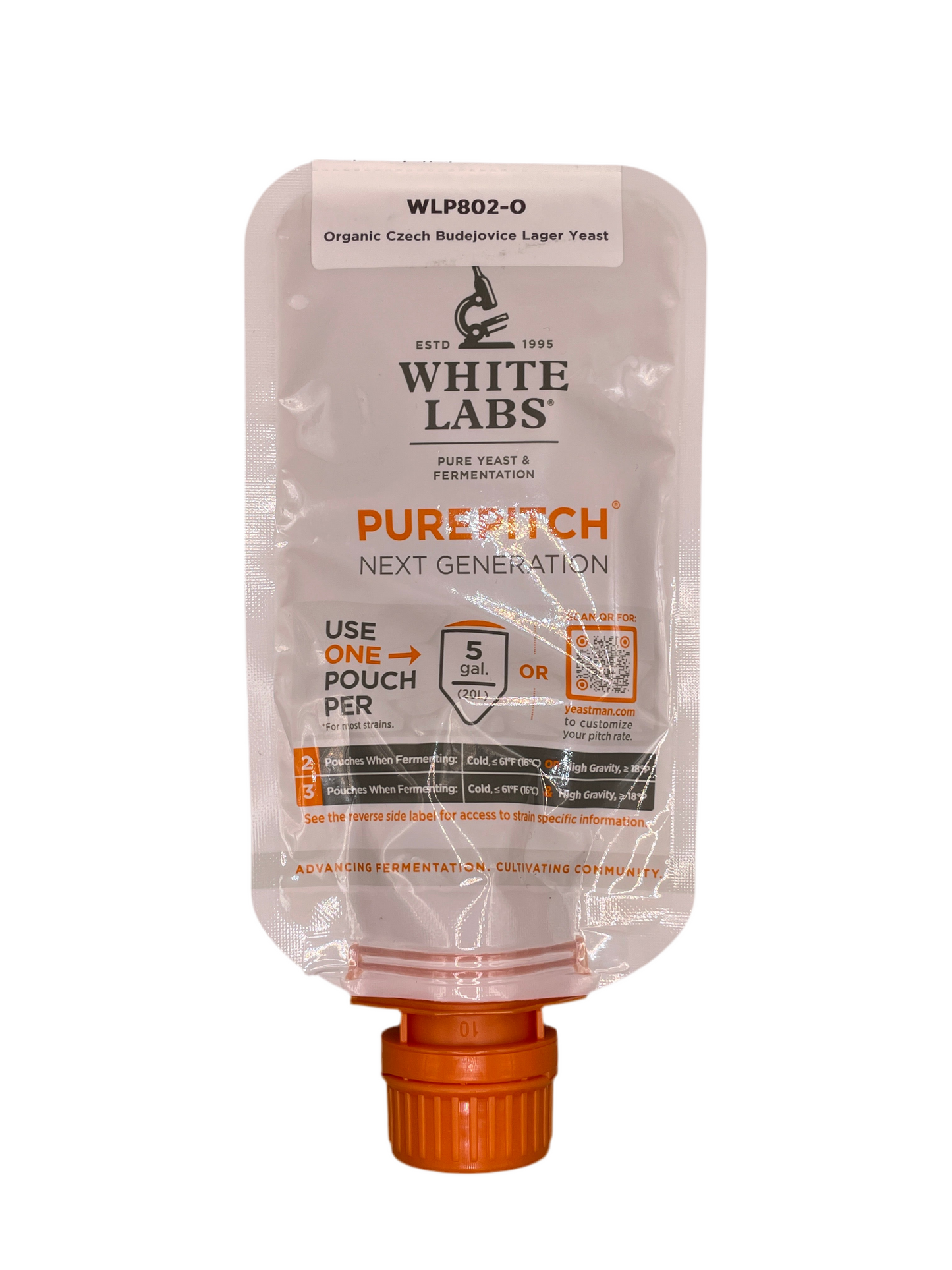 White Labs WLP802-O Organic Budejovice Lager