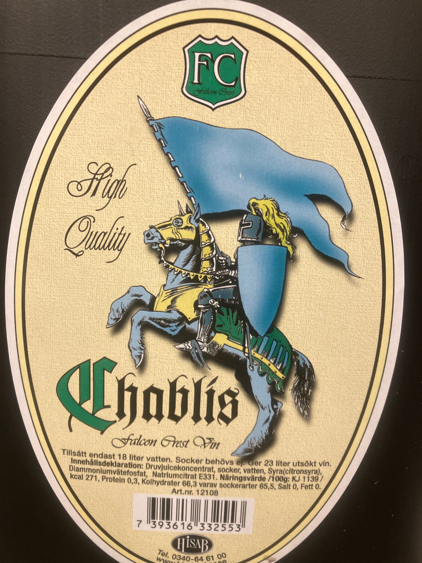 Falcon Crest Chablis