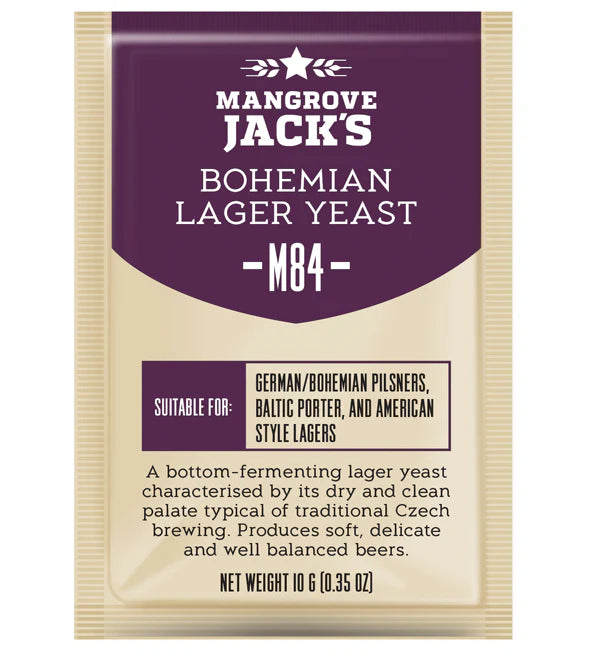 Mangrove Jack's Bohemian Lager Yeast M84
