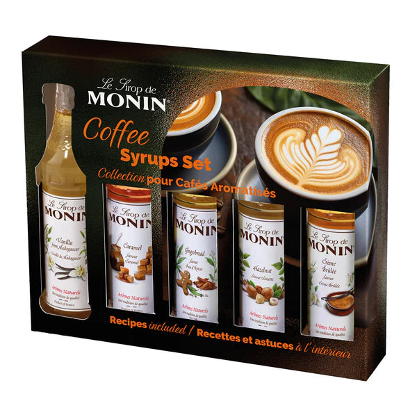 Monin Coffee Set Syrup 5 x 5 cl