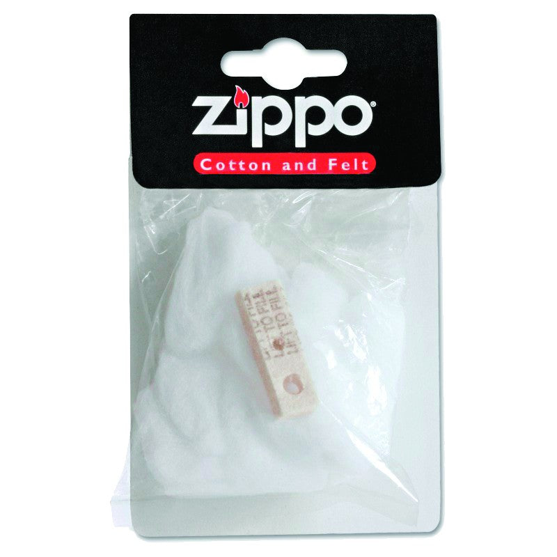 Zippo filt och bomull