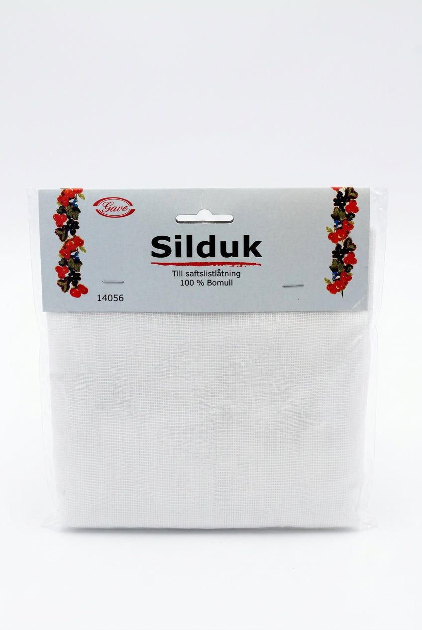 Silduk i bomull