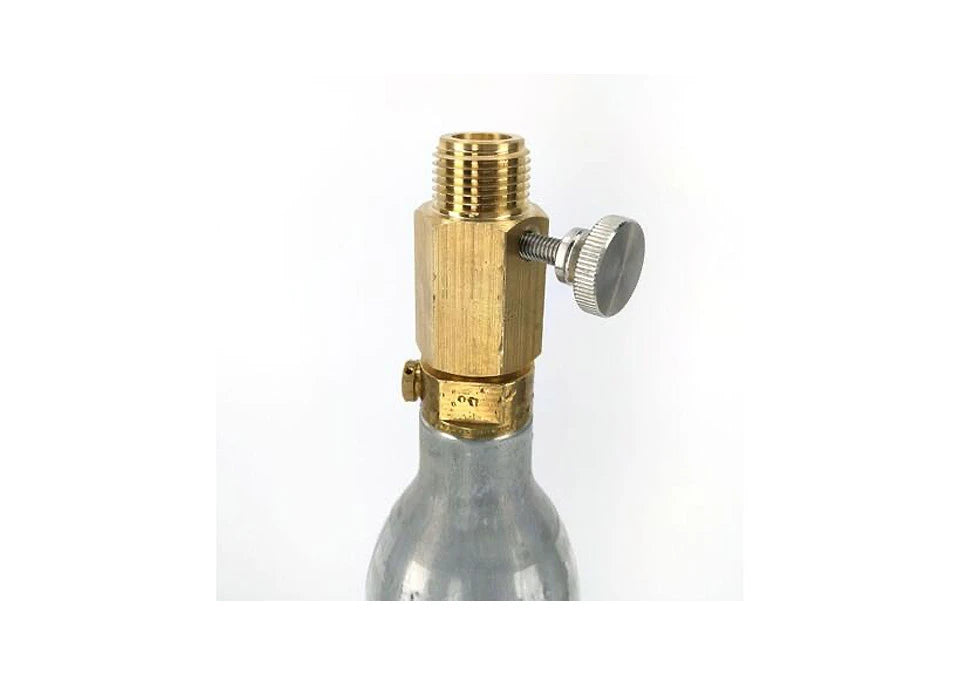 Kegland Deluxe Sodastream Cylinder Adapter Trapets (med pin-justerare)
