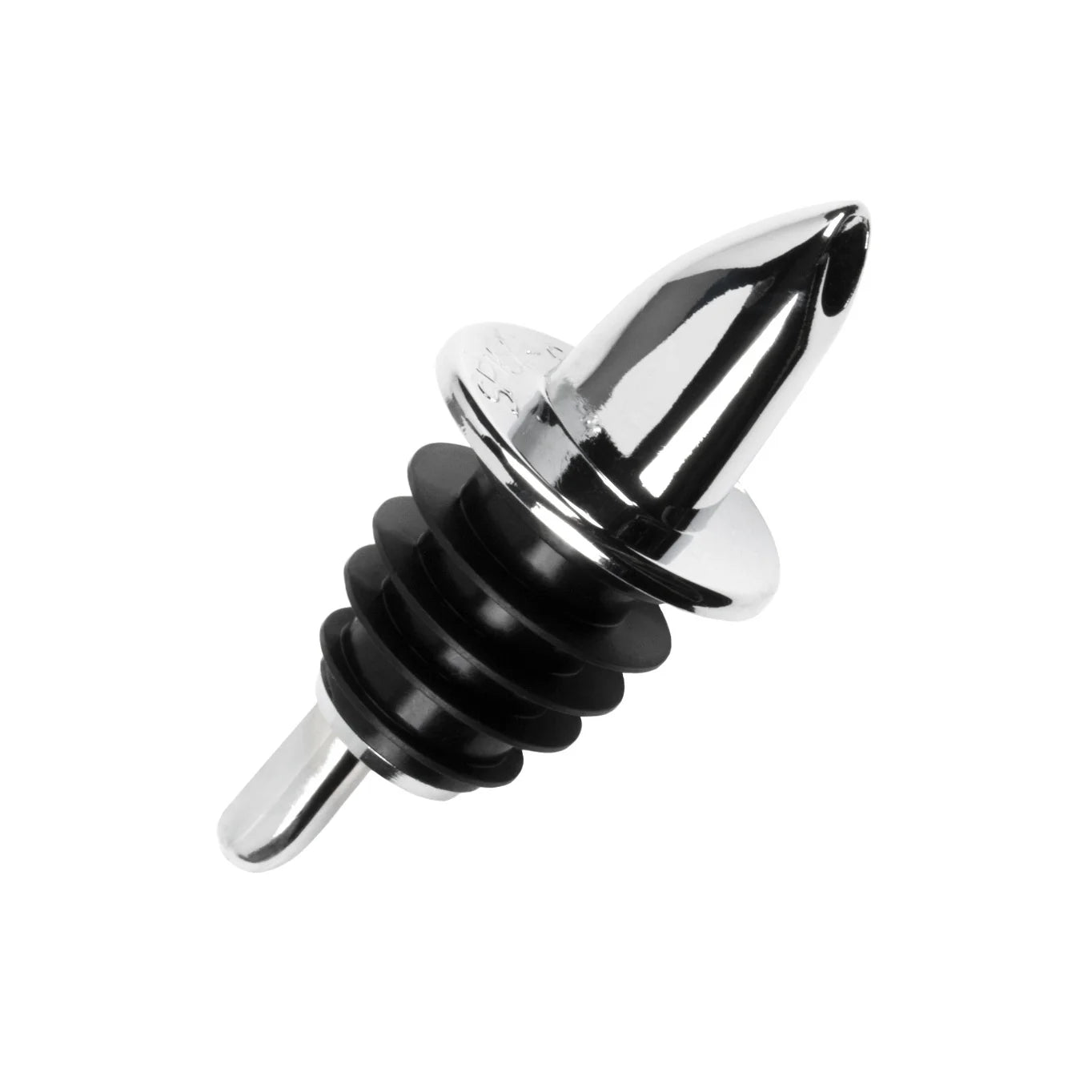 Pourer med kromfinish