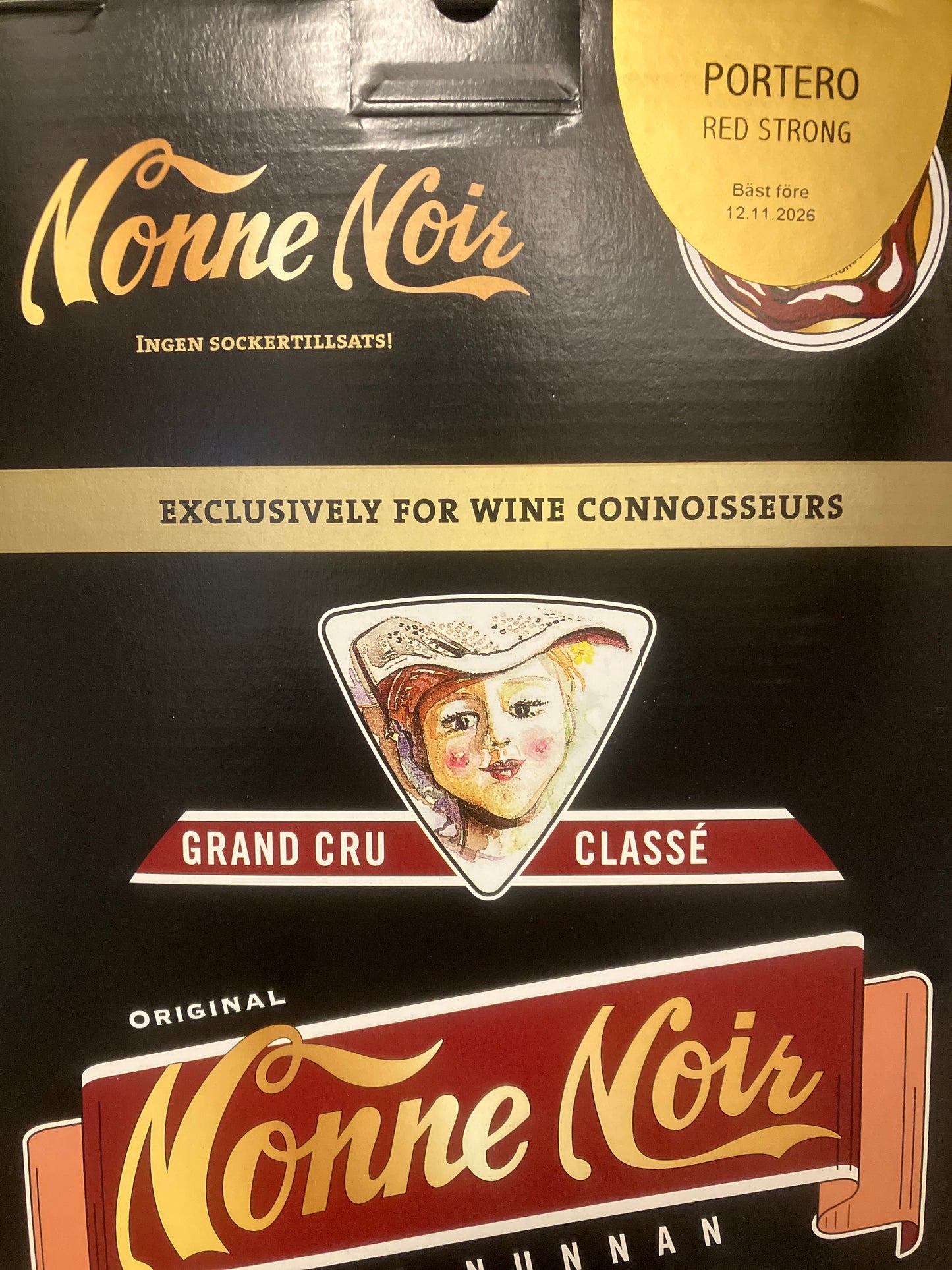 Nonne Noir Portero