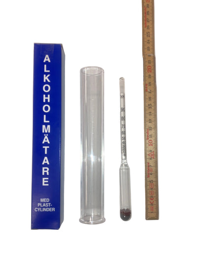 Alkoholmätare med plastcylinder
