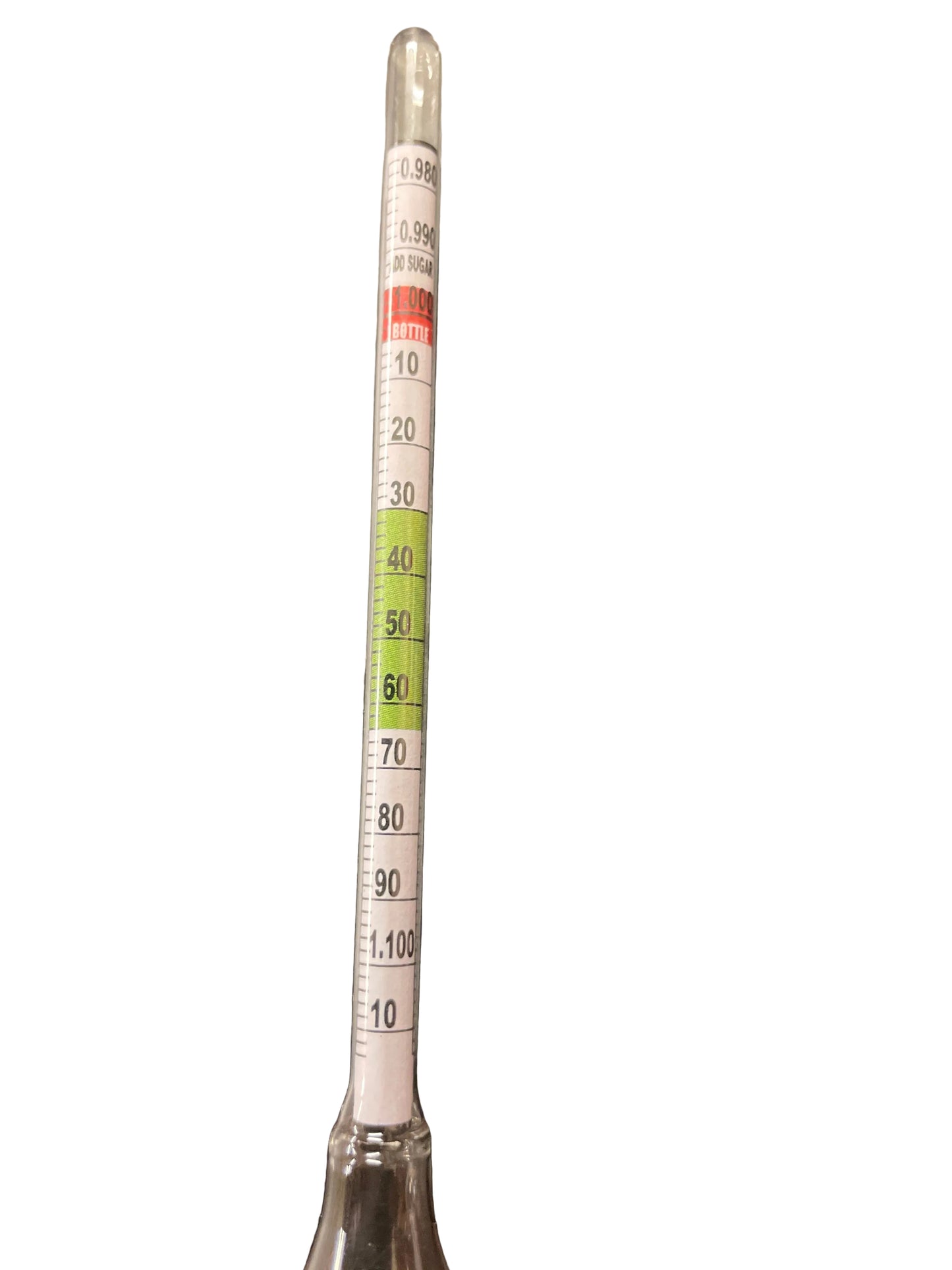 Hydrometer för öl 2-skalor