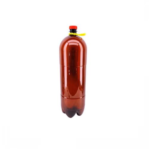 PET Keg 8L Amber Oxebar med kork och handtag