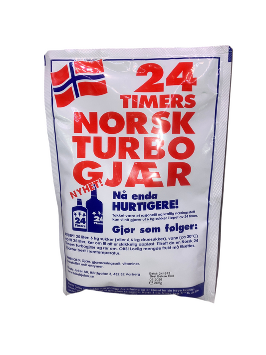 Norsk Turbojäst 24 Timmar