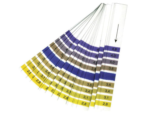 pH mätstickor 2,8-4,6 pH