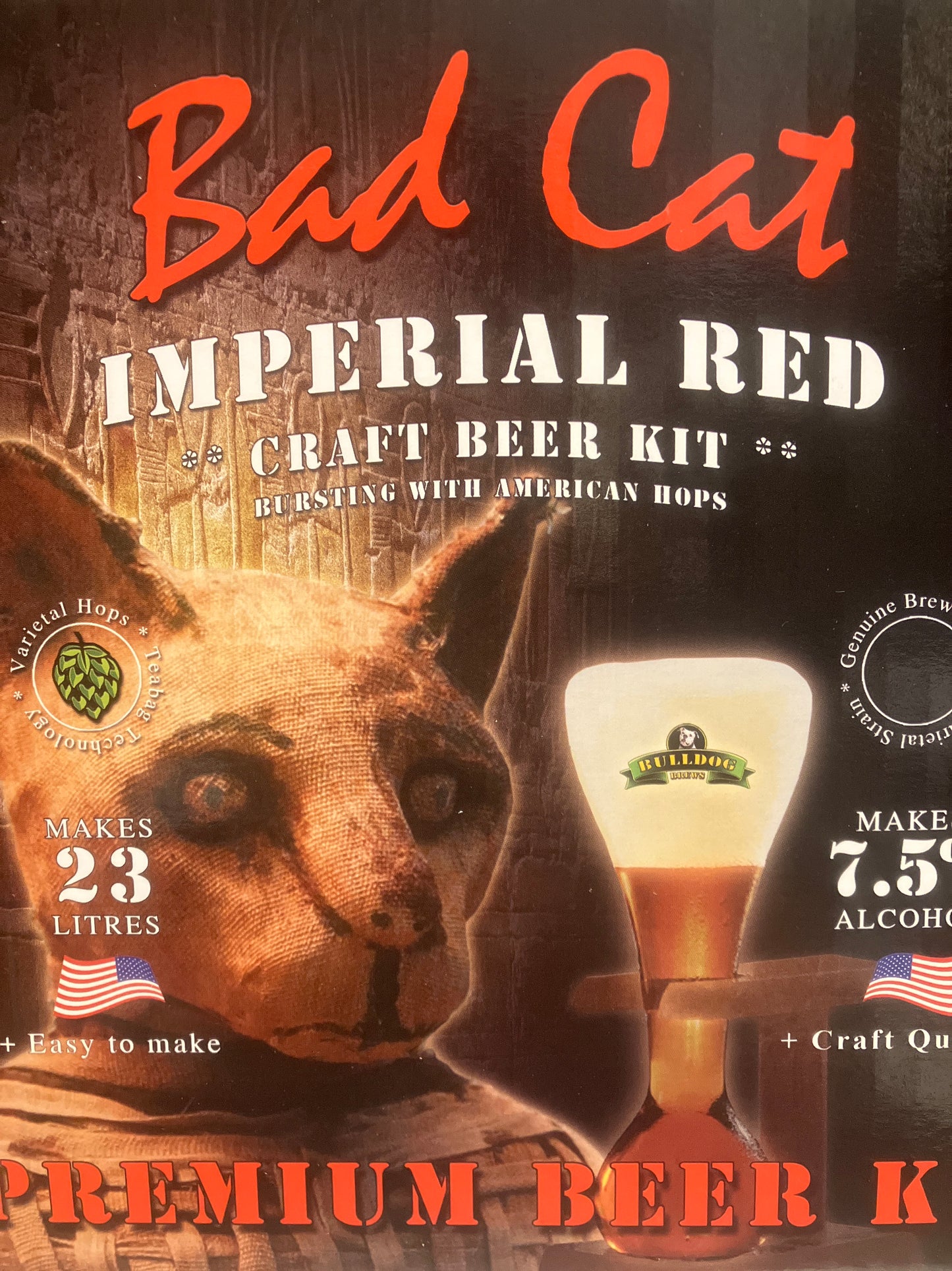 Bulldog Brews Bad Cat
