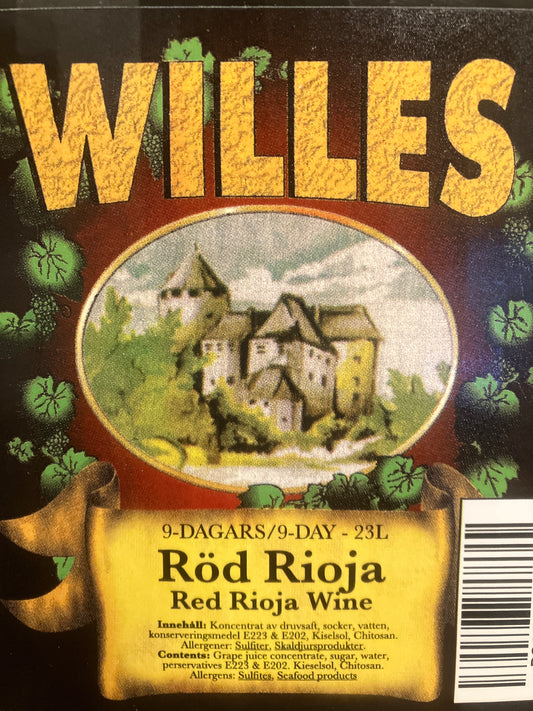 Willes Röd Rioja