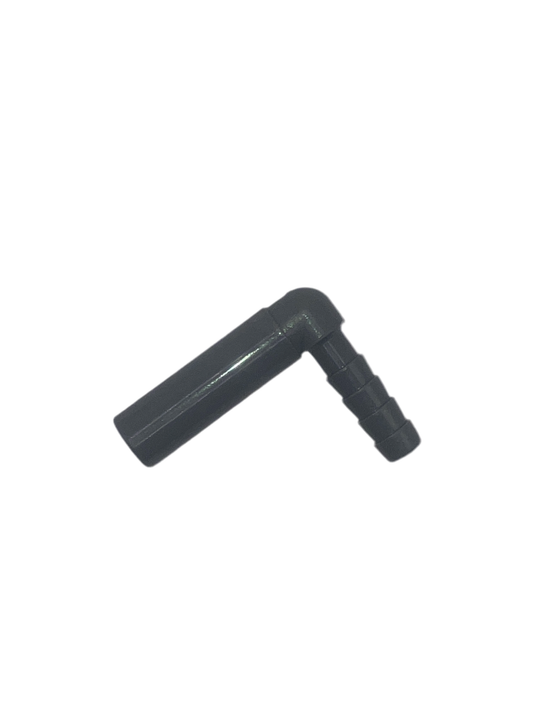 John Guest Vinkel 3/8” Stam - 6,4 mm nippel