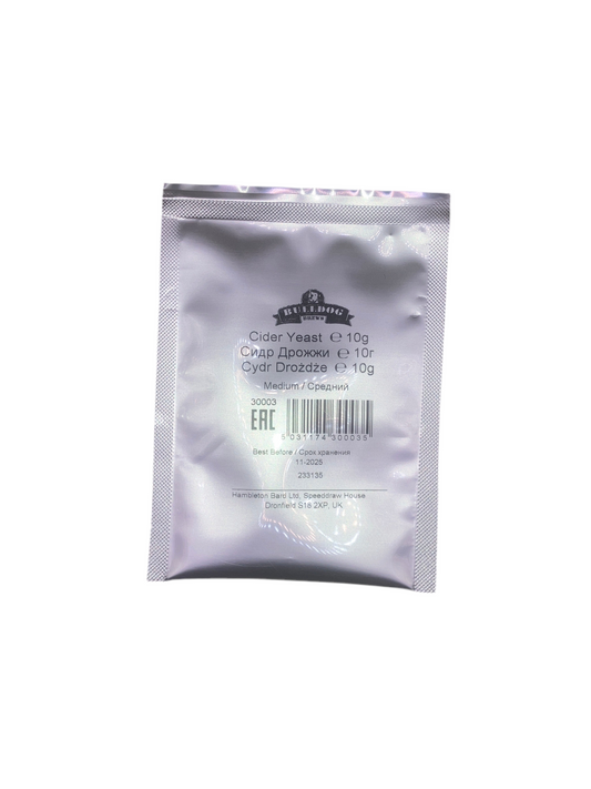 Bulldog Brews Cider Yeast Medium