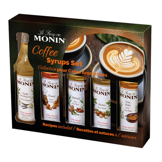 Monin Coffee Set Syrup 5 x 5 cl