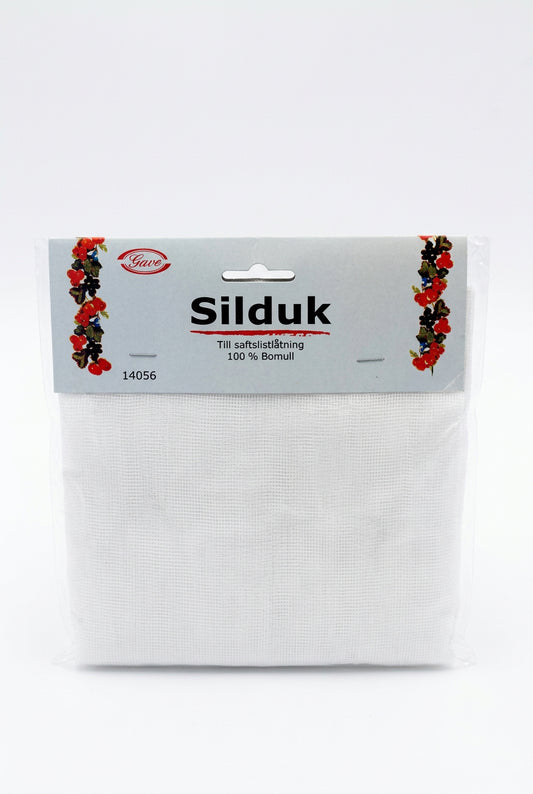 Silduk i bomull
